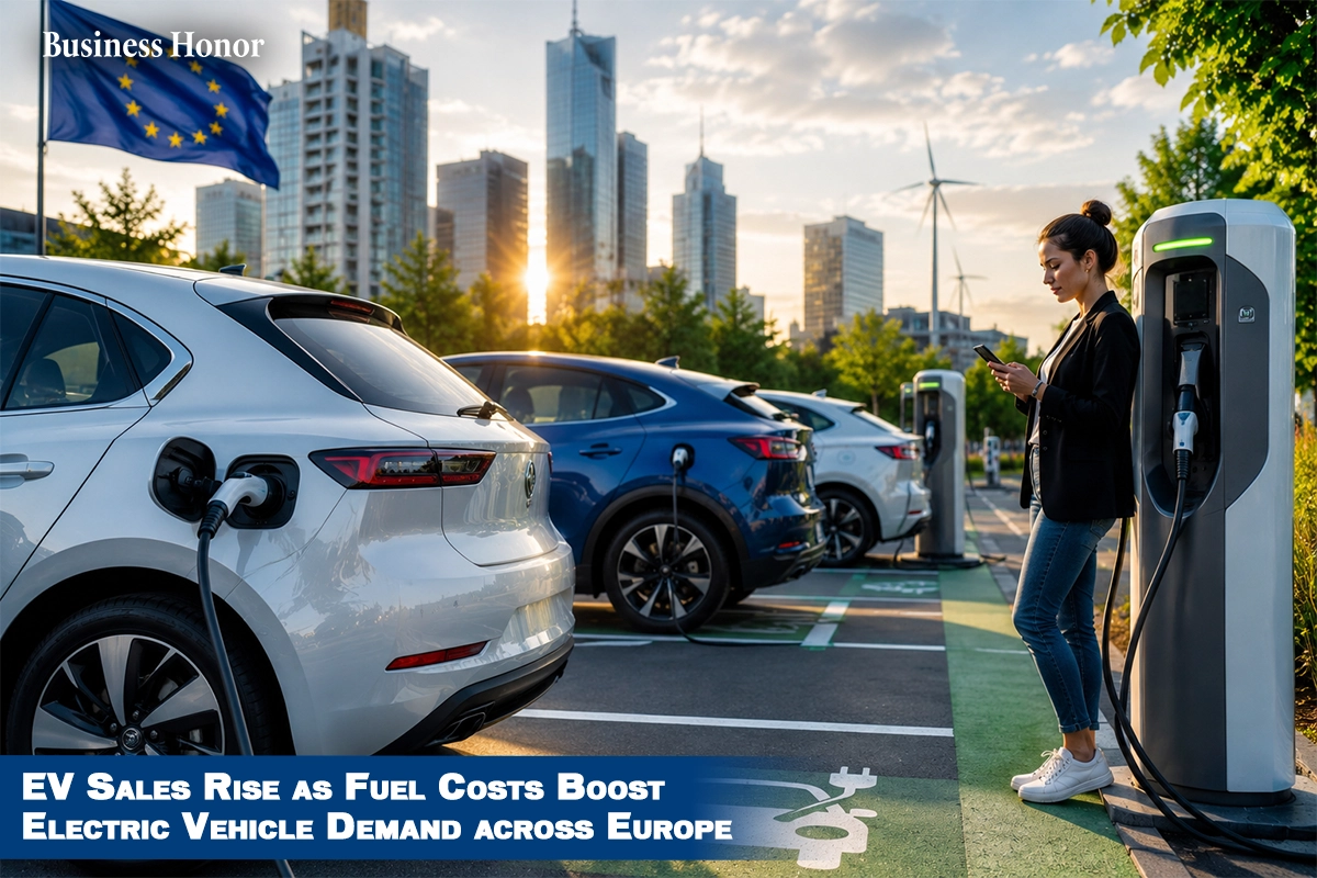  EV Sales Rise as Fuel Costs Boost Electric Vehicle Demand across Europe 